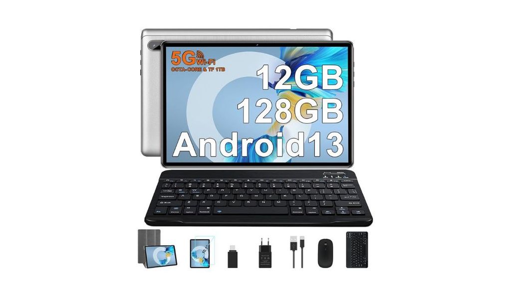 Tablet con teclado FACETEL Q6