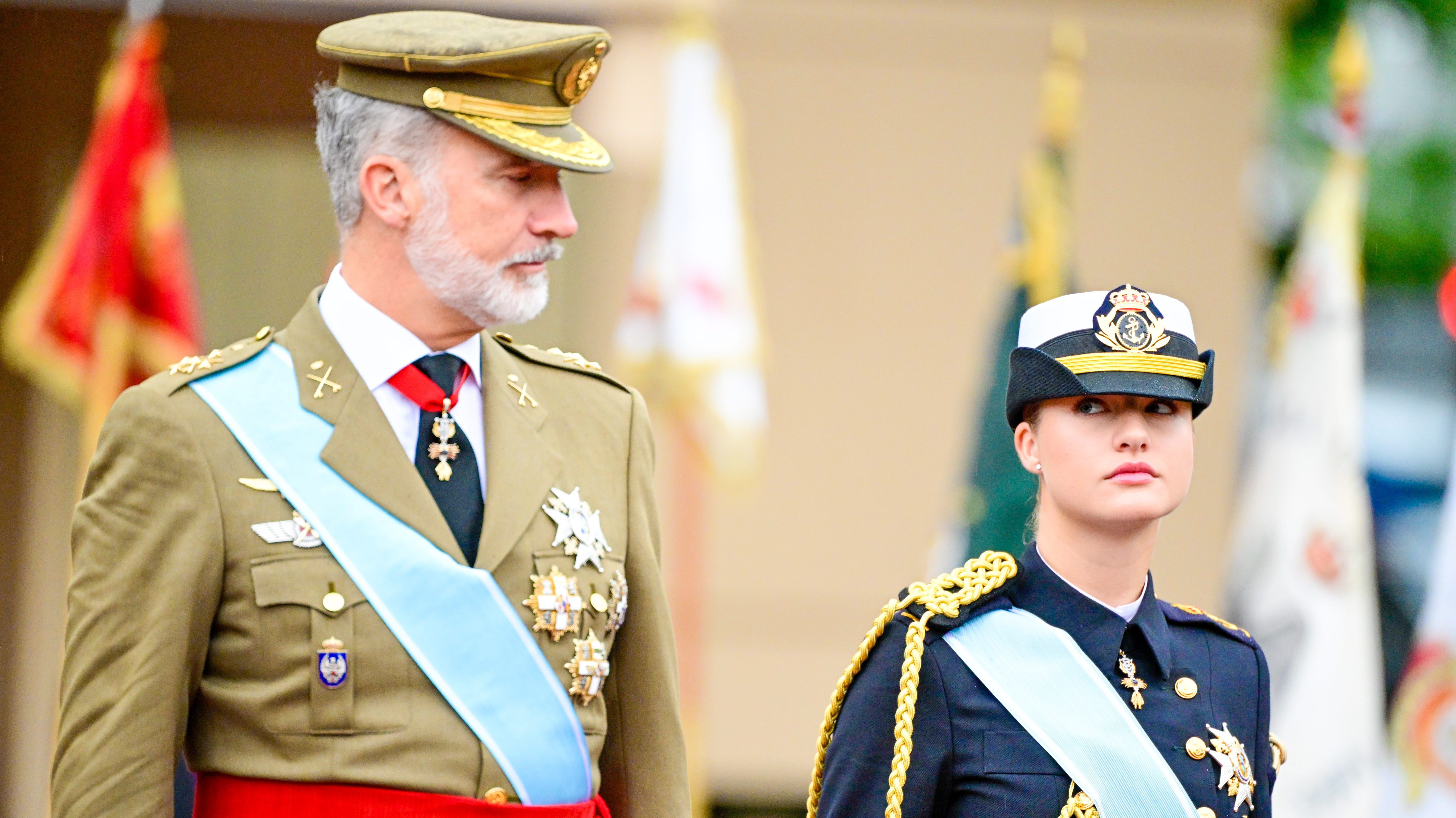 El momento íntimo de la princesa Leonor con los reyes: confidencias con Letizia y confusión con Felipe VI (1/1)