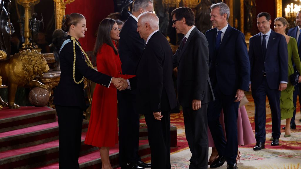 Salvador Illa acude al desfile militar y a la recepción de los reyes el 12 de octubre