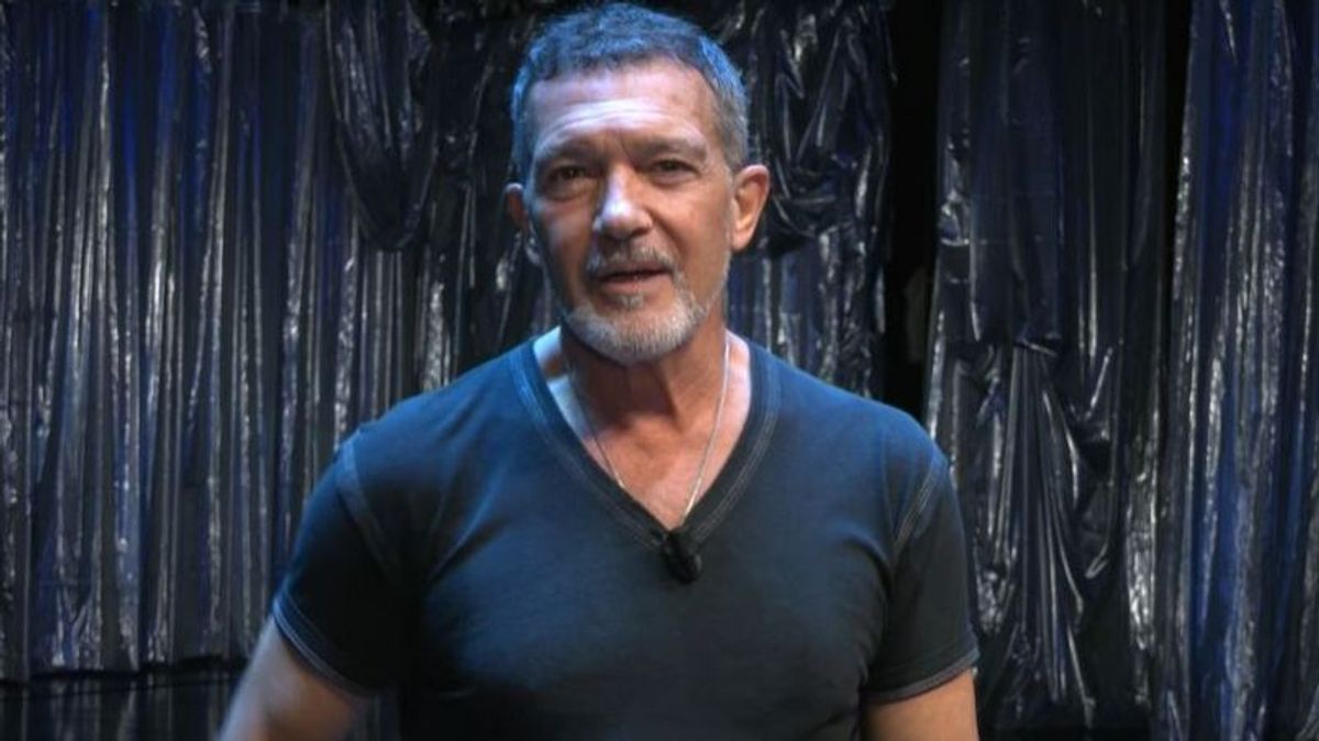 El mensaje de Antonio Banderas a María Casado antes del estreno de 'Gypsy', su cuarto musical como director