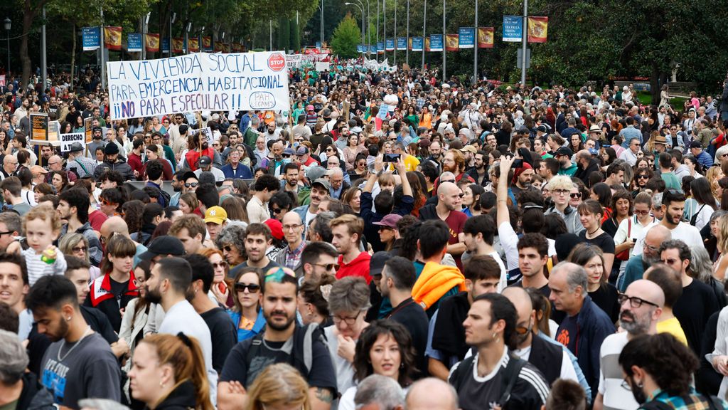 Manifestación por toda España frente a los precios abusivos de las viviendas: "A por la huelga de alquileres"