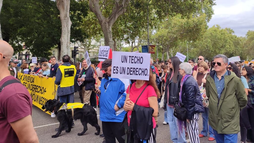 Marchas por la vivienda en Madrid y Barcelona