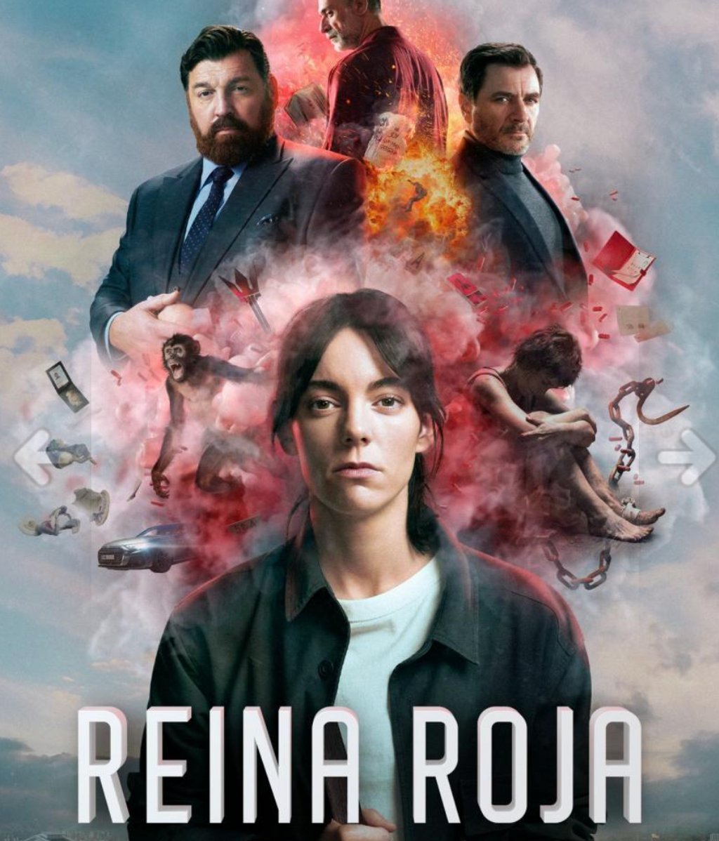 Cartel de la serie 'Reina Roja'.