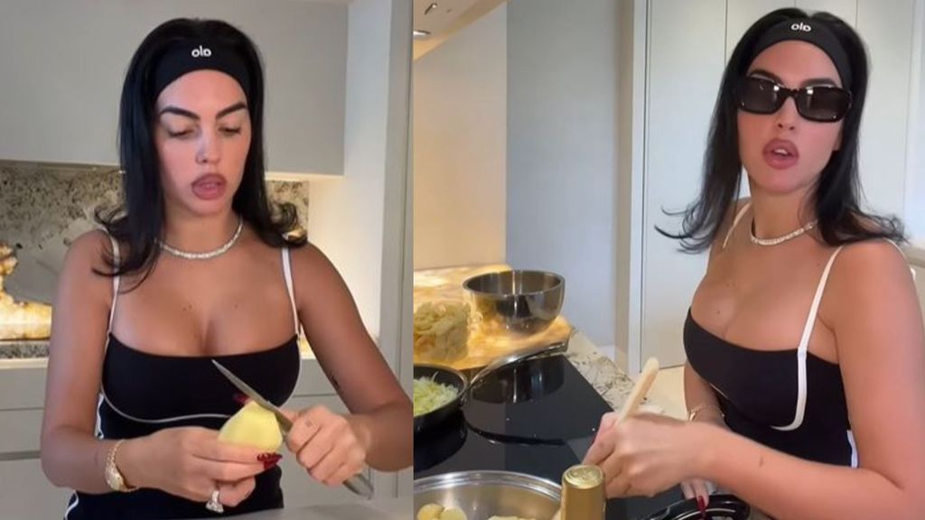 El vídeo de Georgina Rodríguez compartiendo su receta para hacer una tortilla de patatas