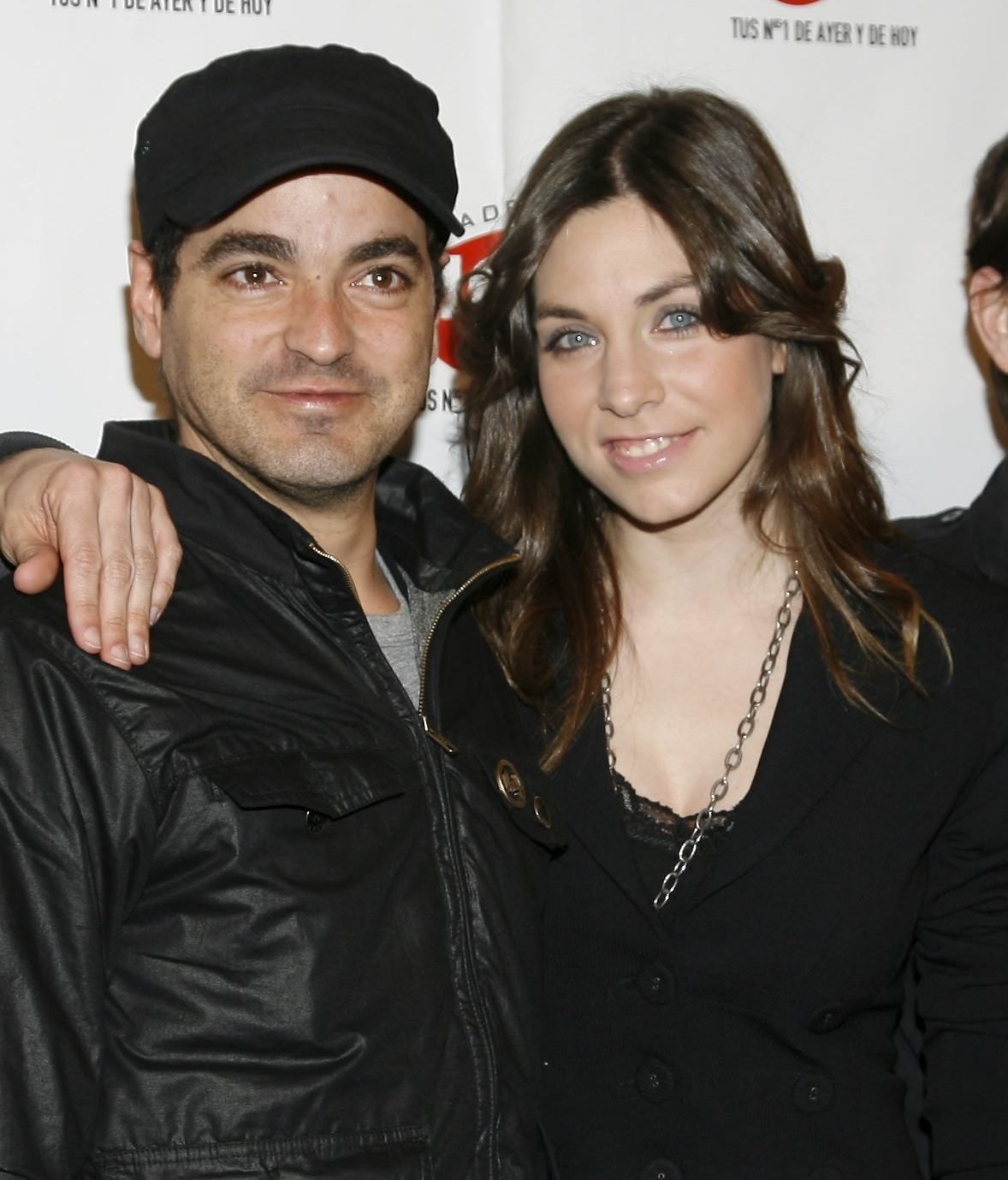 Leire con Álvaro Fuentes, de La Oreja de Van Gogh