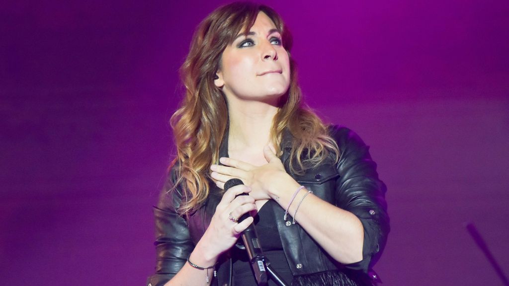 Leire Martínez en concierto.