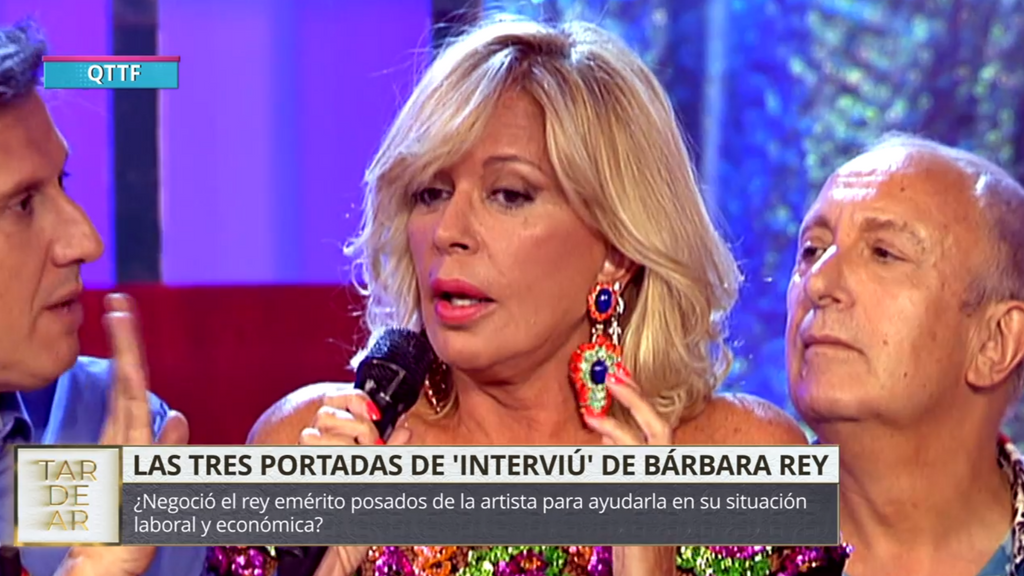 Bárbara Rey no se arrepiente de haber hecho las portadas de Interviú