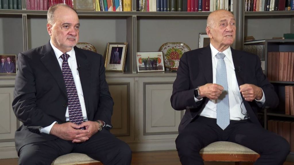 La entrevista completa Nasser Al Kidwa y Ehud Olmert