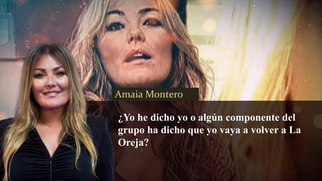 Amaia Montero se pronuncia en 'TardeAR' sobre su posible regreso a 'La Oreja de Van Gogh': "Se lo inventan, me está afectando"