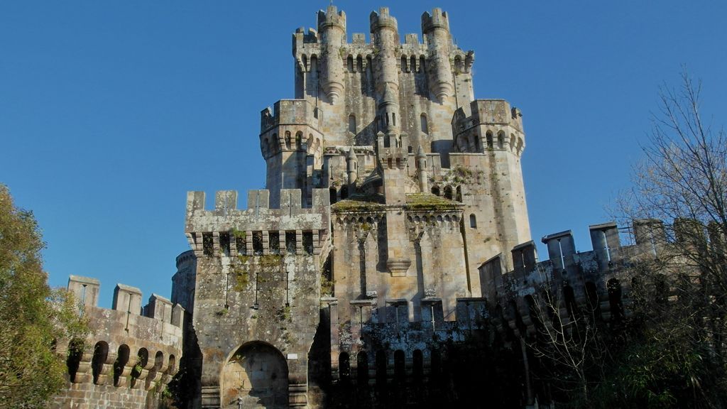 Castillo de Butrón en Gatika (Vizcaya)