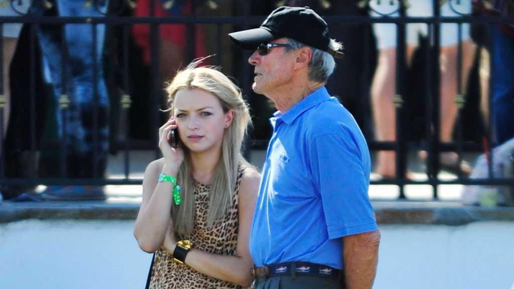 Clint Eastwood y su hija Francesca en una imagen de archivo.