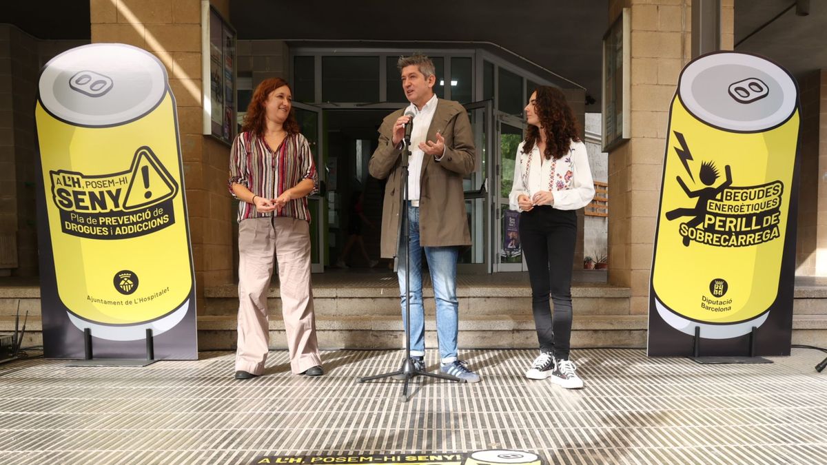 Conciencian contra el consumo abusivo de bebidas energéticas en L'Hospitalet