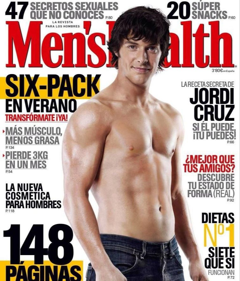 Jordi Cruz en la revista Men's Health