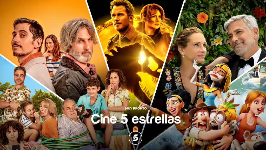 Los mejores estrenos del cine llegan a 'Cine 5 estrellas': no te pierdas las increíbles películas, próximamente en Telecinco