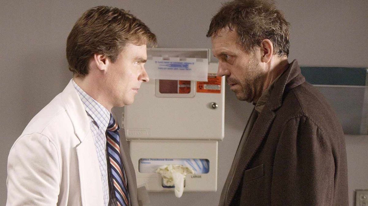 El Dr. Wilson y House, en un fotograma del último capítulo de la 4º temporada