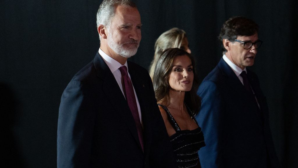 Felipe y Letizia, a su llegada a los Premios Planeta 2024