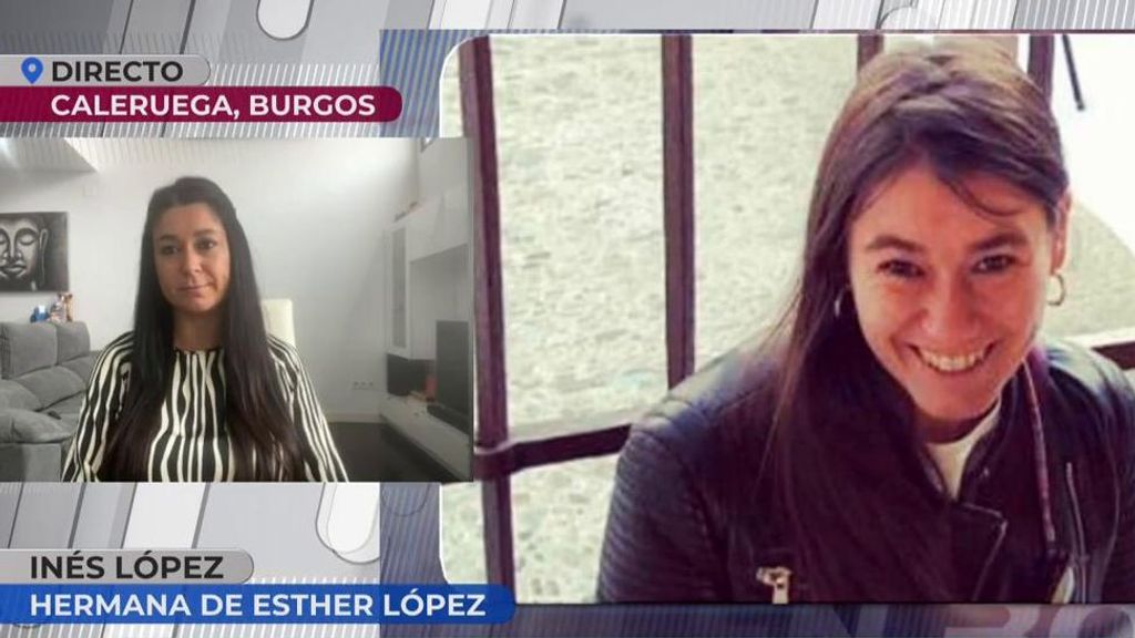 La hermana de Esther López, tras la imputación del principal sospechoso de su asesinato: "Ya era hora"