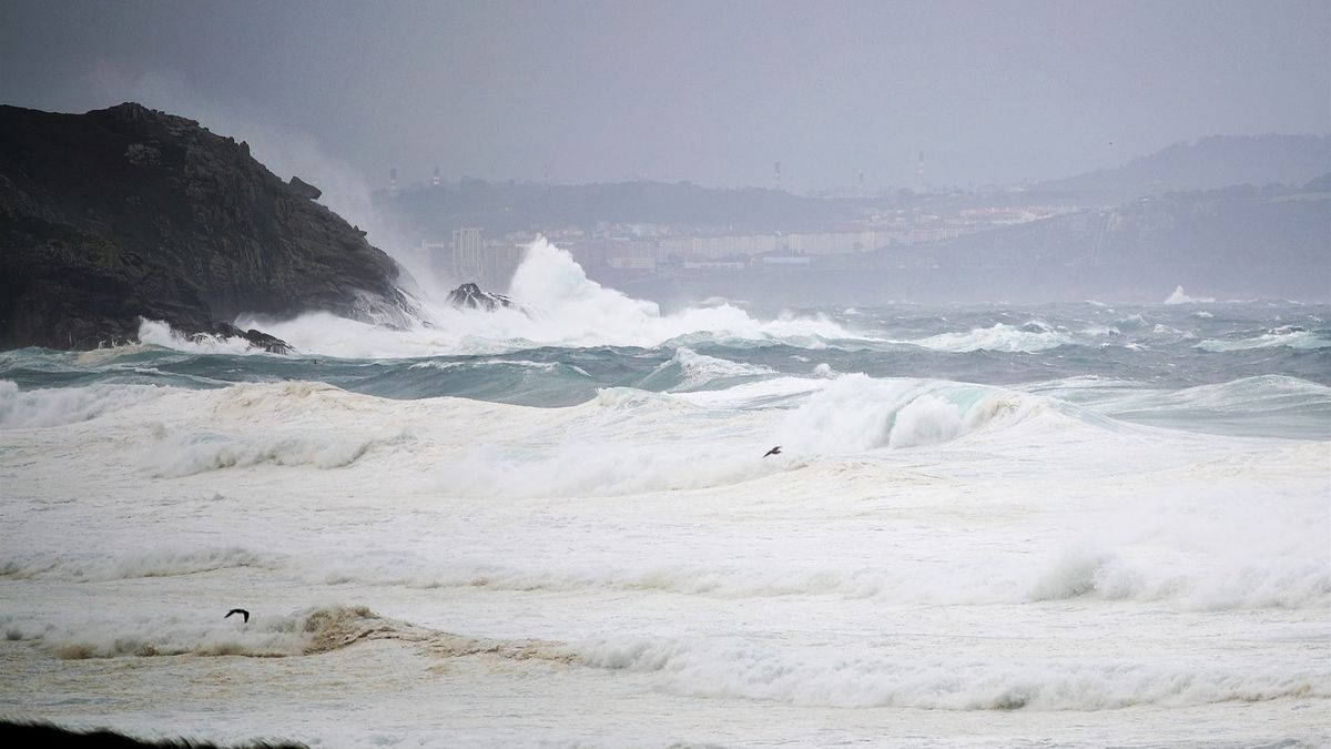 Playa de Penencia, en Ferrol, A Coruña.