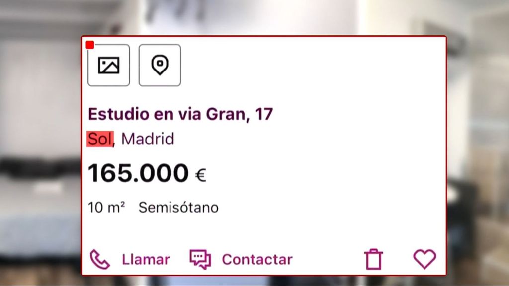 Un minisótano de 10 metros cuadrados a la venta por 165.000 euros: así es el zulo que ofertan en Madrid