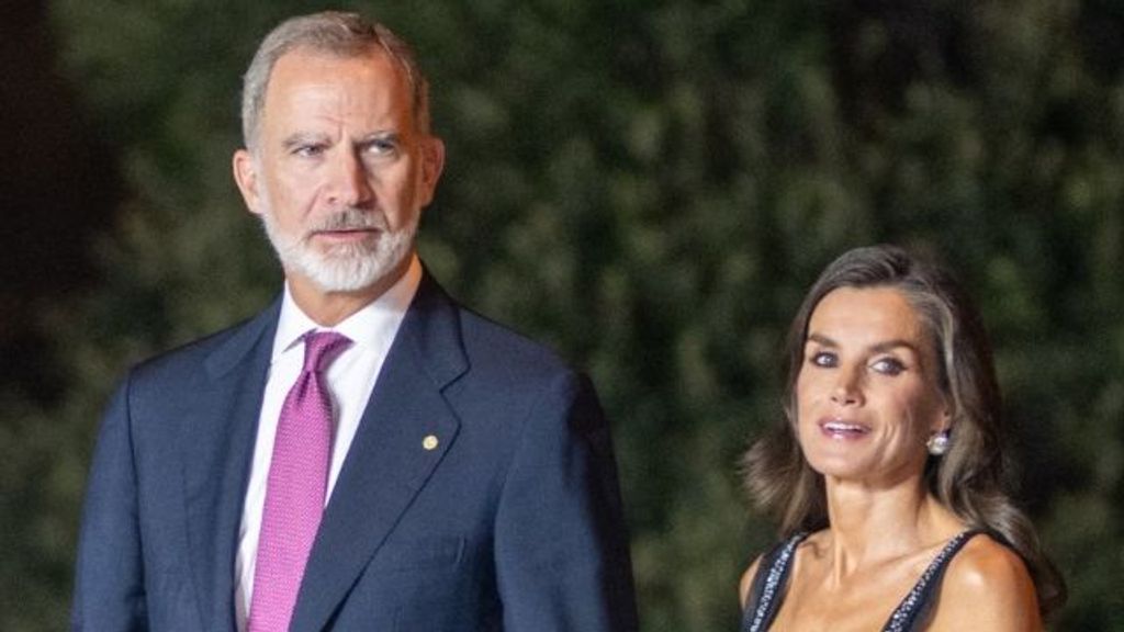 Felipe y Letizia el pasado 15 de octubre.