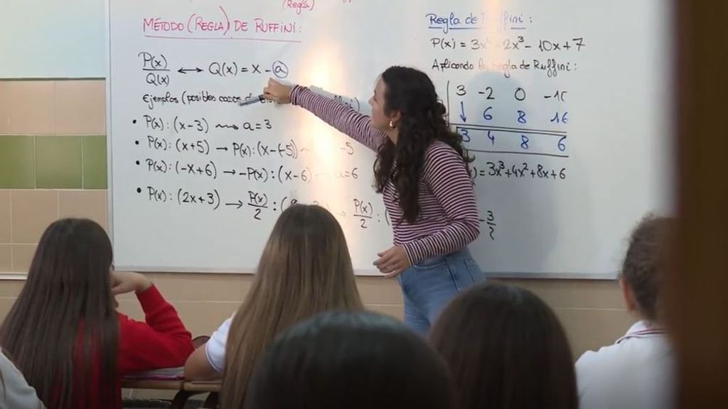 Escasez de profesores de matemáticas en la ESO y Bachillerato