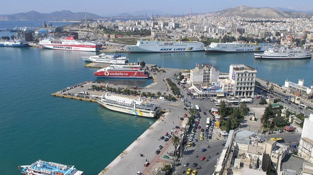 Puerto del Pireo, en Atenas