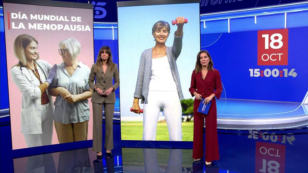 Con Isabel Jiménez y Ángeles Blanco Informativos Telecinco 2024 Mediodía 18/10/2024