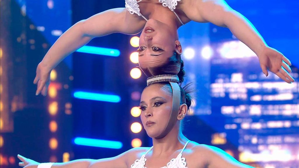 Las hermanas Segura, únicas en el mundo: "Solo tres parejas de mujeres hacen lo que hacemos nosotras" Got Talent Temporada 10 Top Vídeos 91