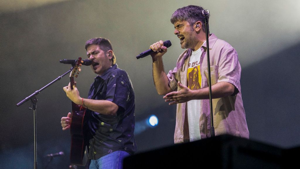 Hermanos Estopa en concierto en el Palau Sant Jordi