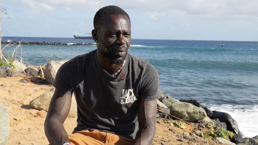 La historia de Aliou, un senegalés que ha superado dos veces el peligroso viaje en cayuco a Canarias