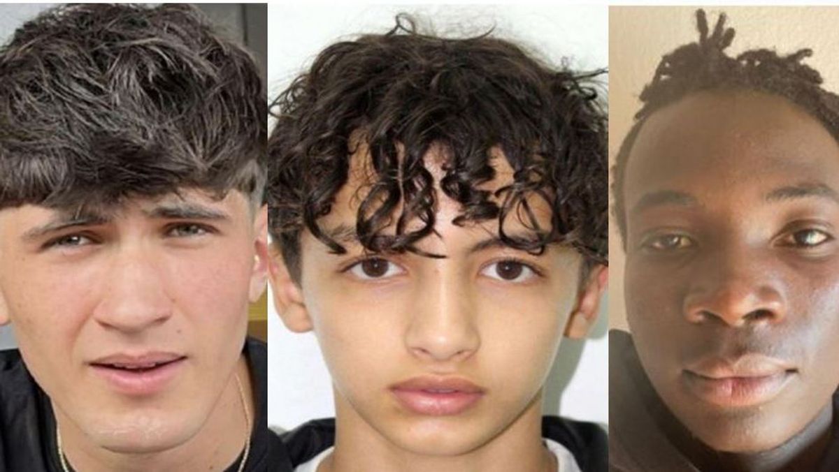 Pablo, Younes y Traoré, tres jóvenes de 19, 16 y 15 años desaparecidos en Mallorca