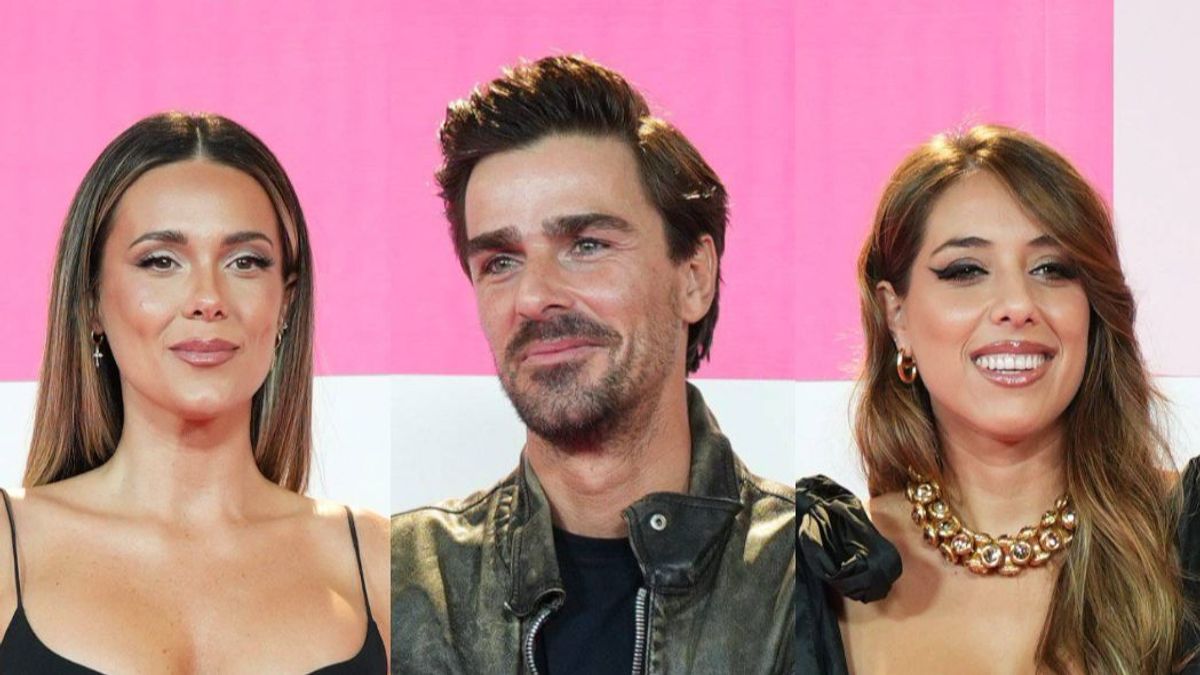 Lorena Gómez, Jaime de 'Melocos' y Marina Carmona en la alfombra rosa de CADENA 100 POR ELLAS