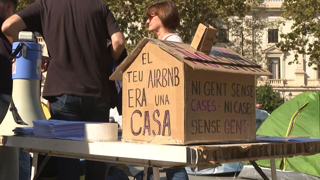 Protesta por la vivienda en Valencia