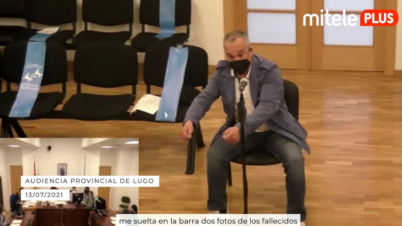 La furia del sospechoso del crimen del Cash Record de O Ceao al preguntarle por Elena y Esteban: “Márchate de aquí” - Crimen en primera persona