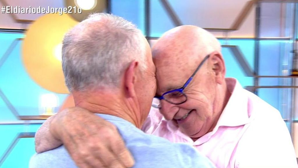 El emocionante reencuentro entre los amigos