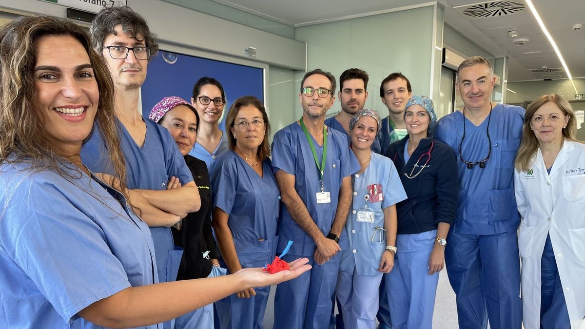 Equipo de especialistas del Hospital Universitario Virgen del Rocío de Sevilla