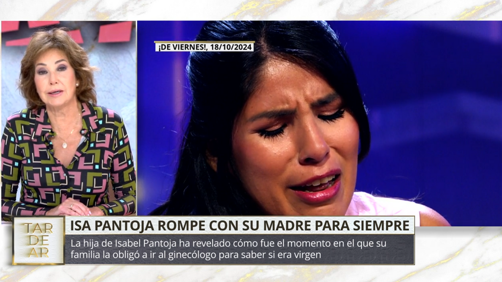 Ana Rosa apoya a Isa Pi tras su entrevista en '¡De Viernes!'