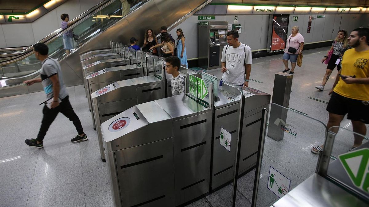 Viajeros Metro de Sevilla