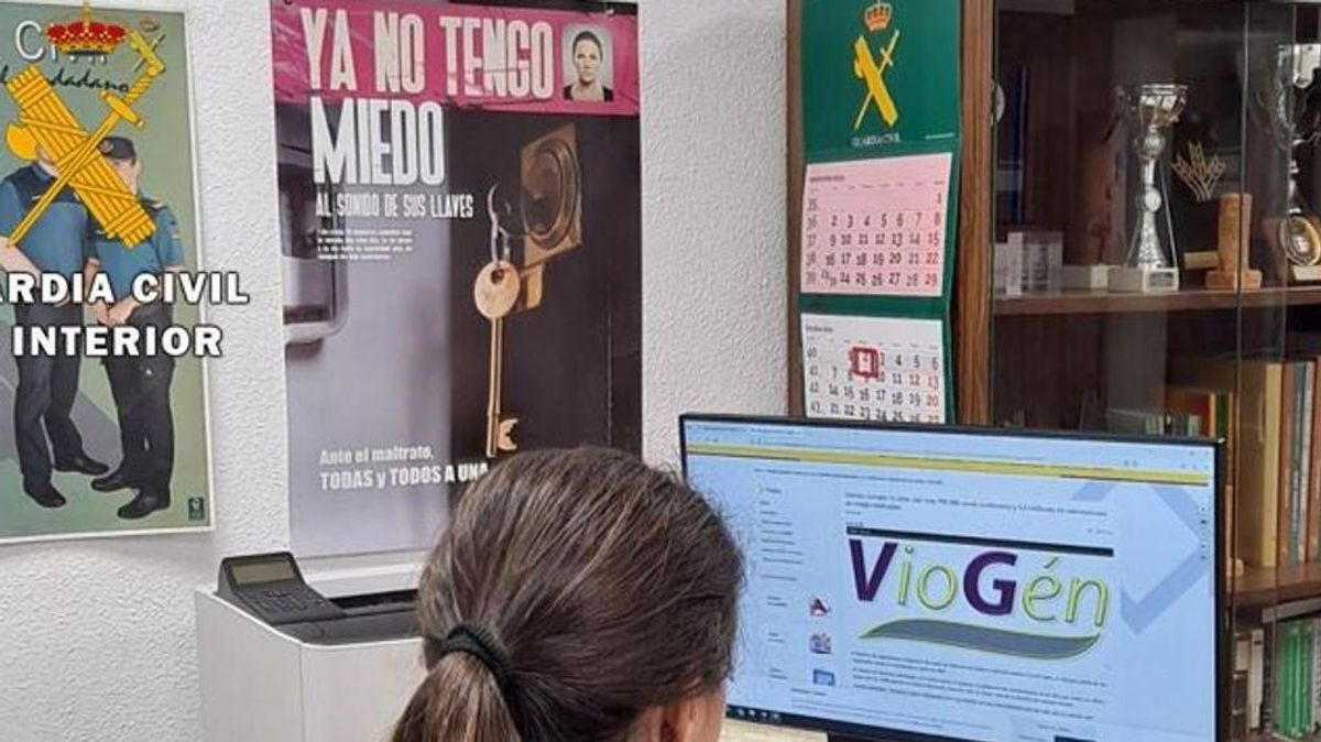 Agente de la Guardia Civil, violencia de género