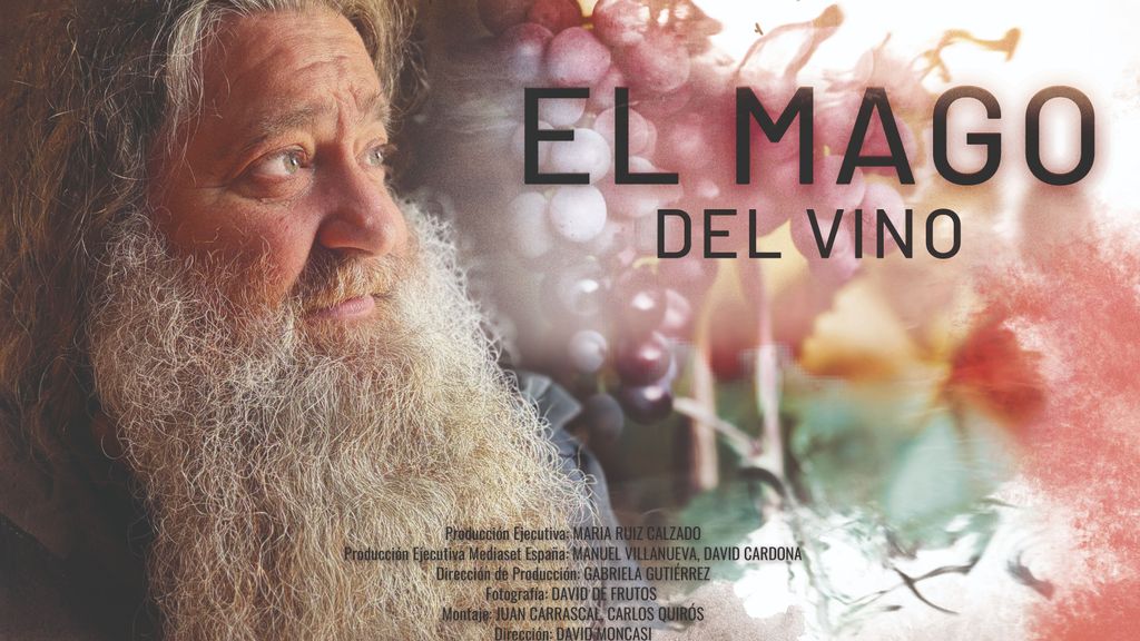 Cartel de 'El mago del vino'