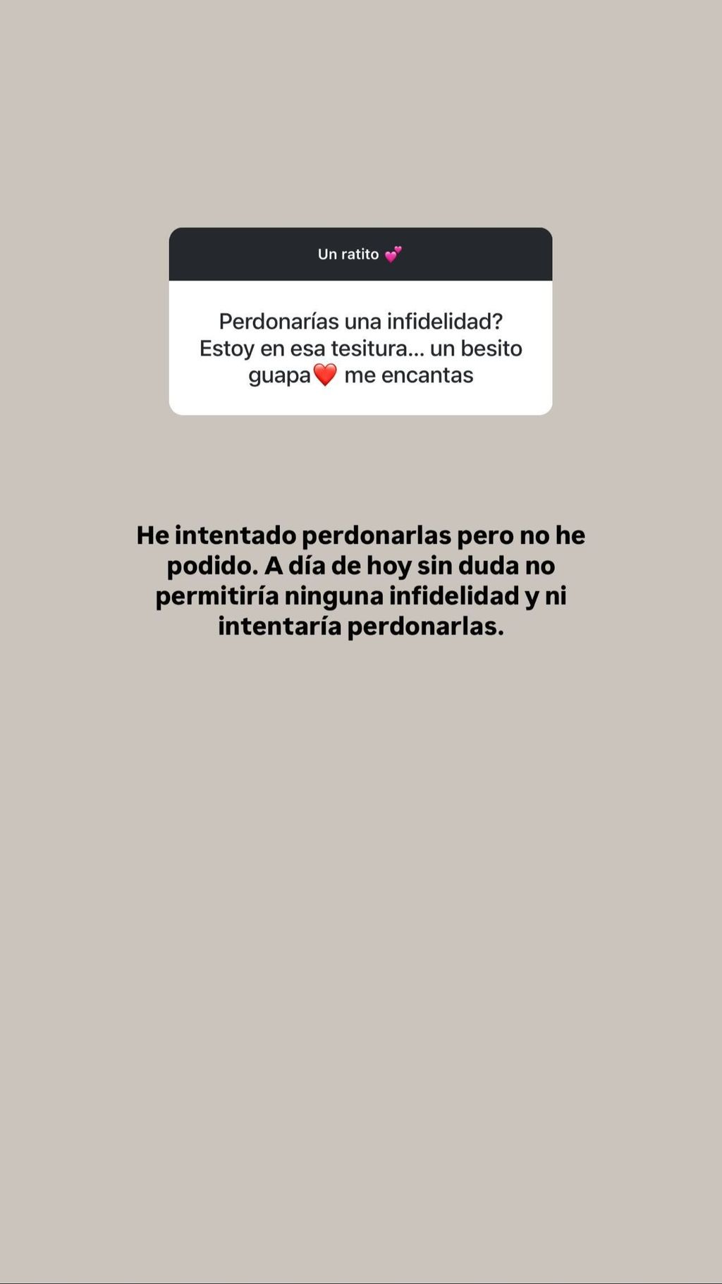 Sandra Garal cuenta su propia experiencia con las infidelidades