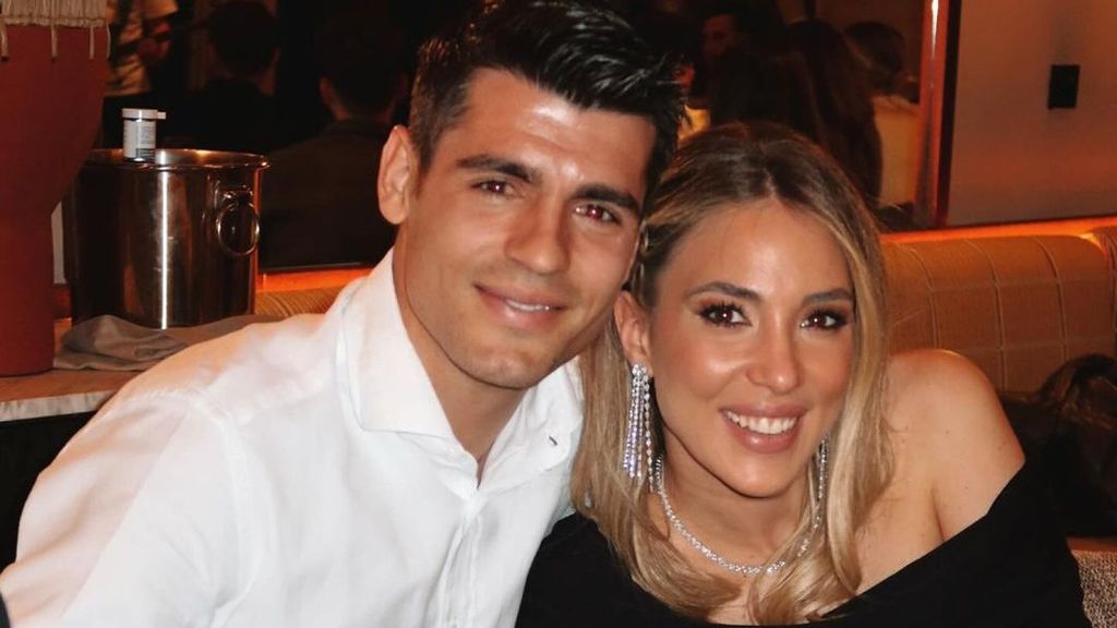 Alice Campello ha felicitado a Álvaro Morata con la siguiente imagen