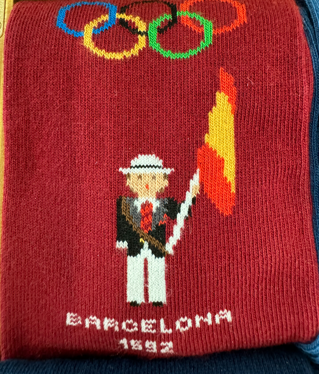 Calcetín de las Olimpiadas de 1992