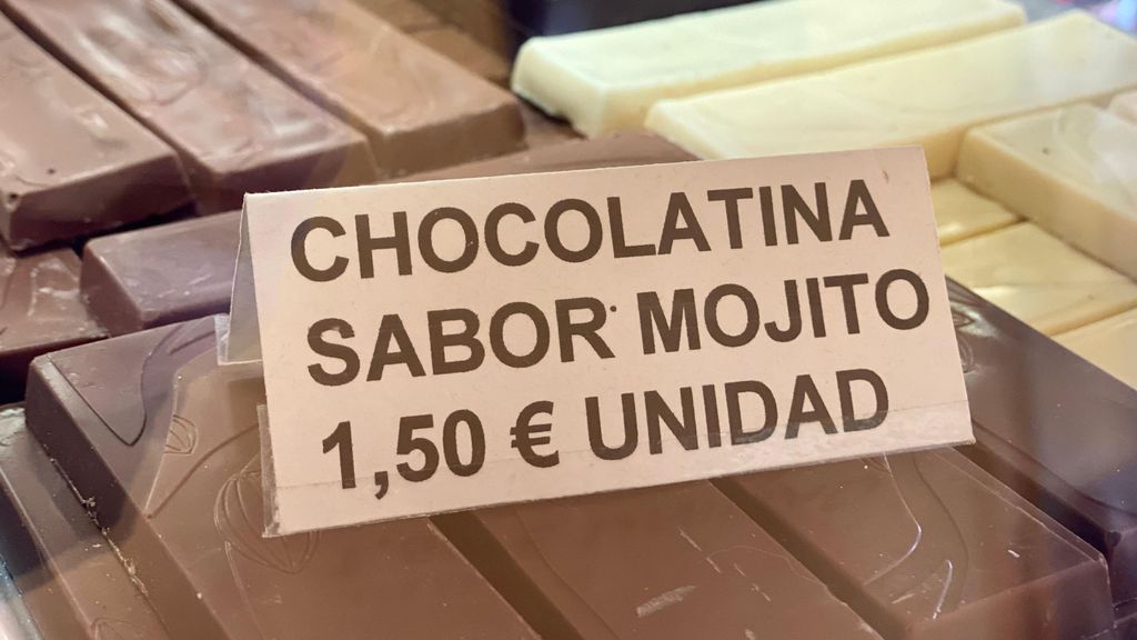 Chocolatinas de mojito, otra variedad