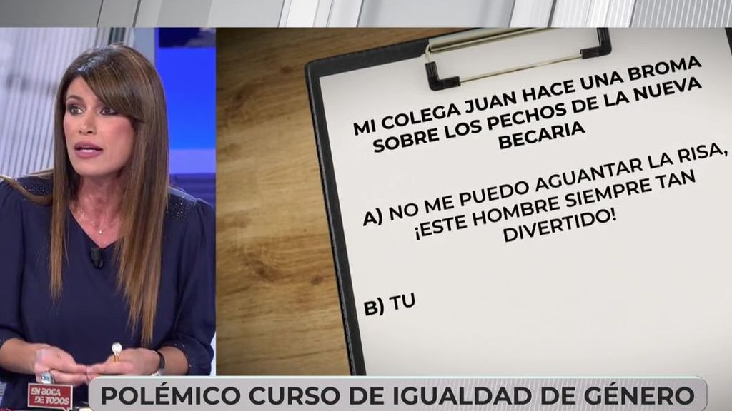 El cabreo de Sonia Ferrer por un polémico curso de igualdad de género: "Es una mierda"