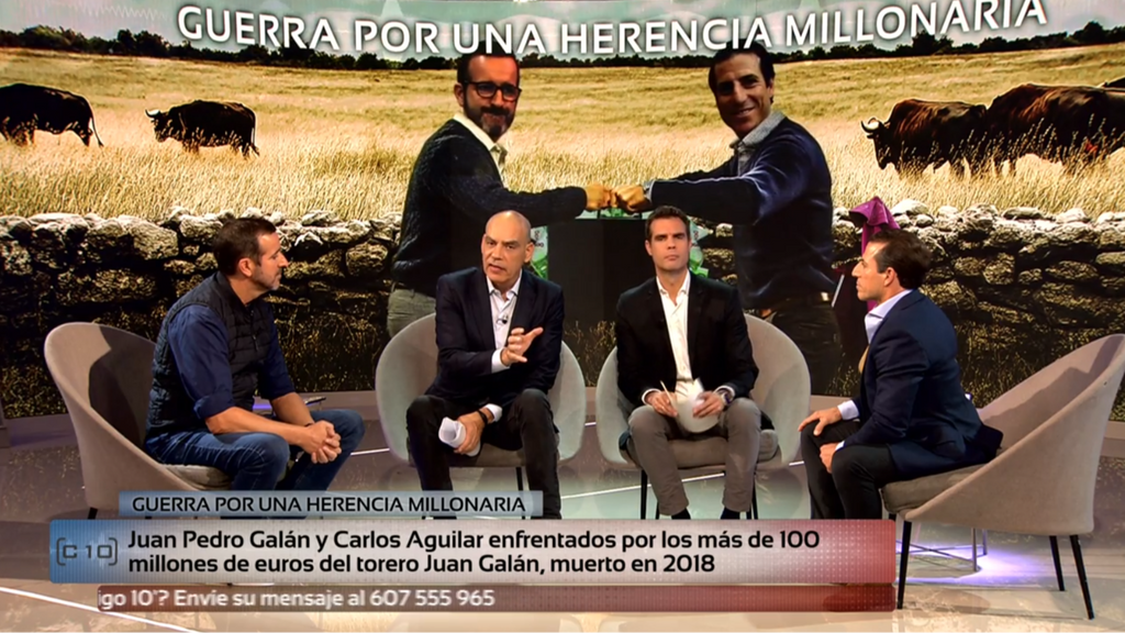 El cara a cara de Juan Pedro y Carlos Aguilar