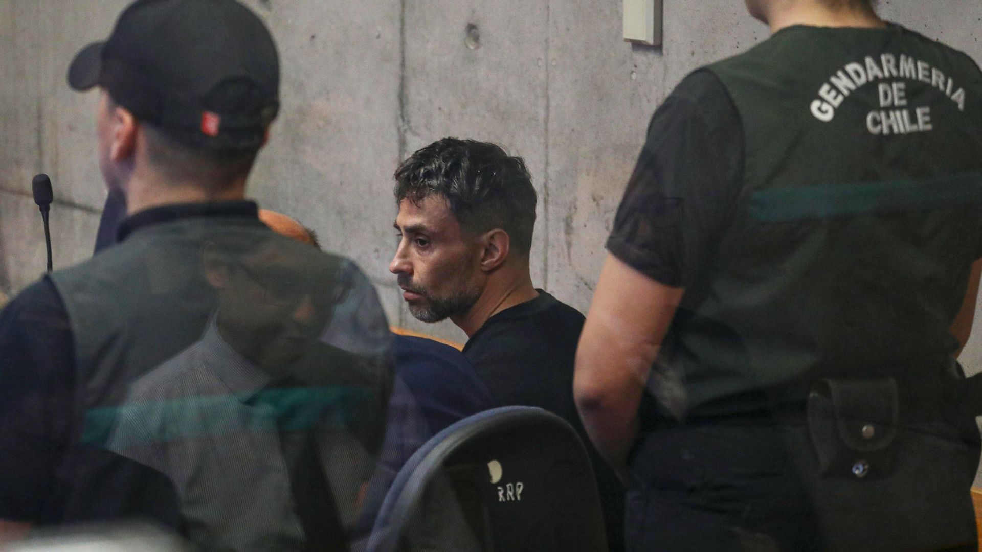 Jorge Valdivia, exfutbolista de la selección chilena, durante su formalización por el delito de violación.