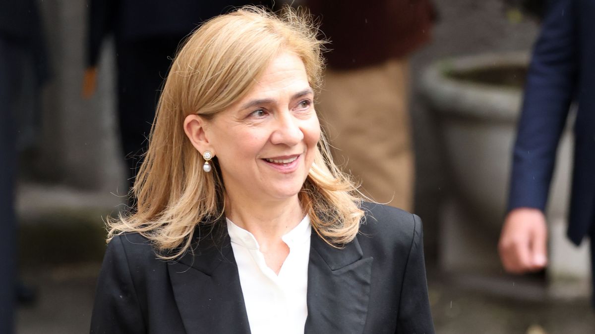 La infanta Cristina en abril de 2024.