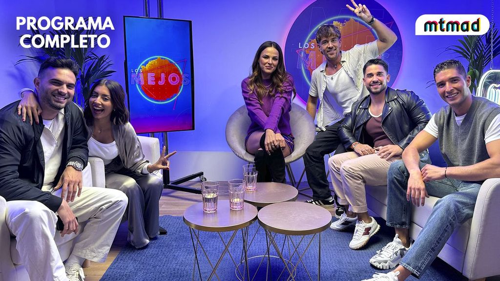 Álex Ghita tiene un tenso cara a cara con Marta Peñate, Adara Molinero y Miguel Frigenti en el estreno de 'Los Mejos' Los Mejos Temporada 1 Programa 1