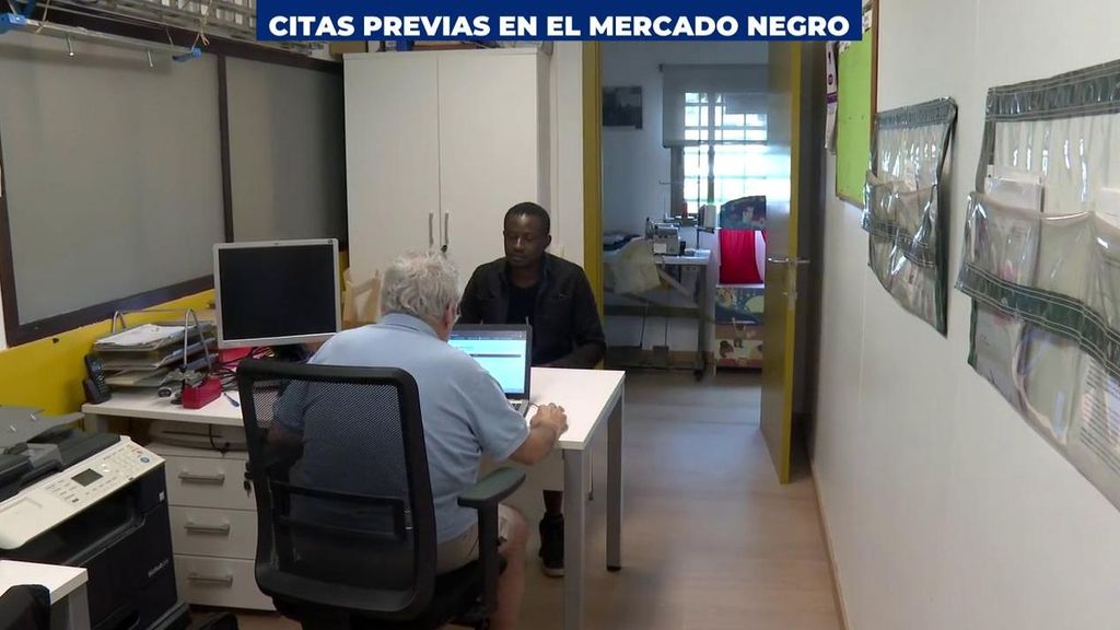 Citas previas en el mercado negro